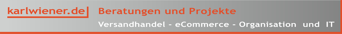 karlwiener.de | Beratungen und Projekte | Versandhandel, eCommerce, Organisation und IT | Solingen im Bergischen Land